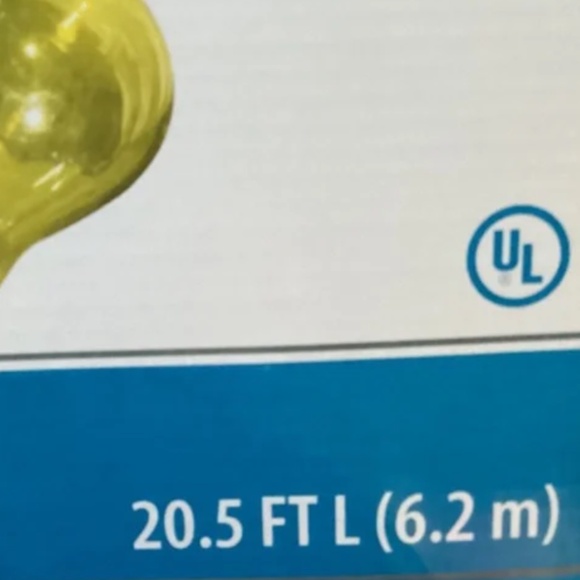 Holiday Time 35 Super Bright Multi-Color LED D40 Edison Lights New - Picture 3 of 4